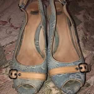 UGG Noella Denim wedge
